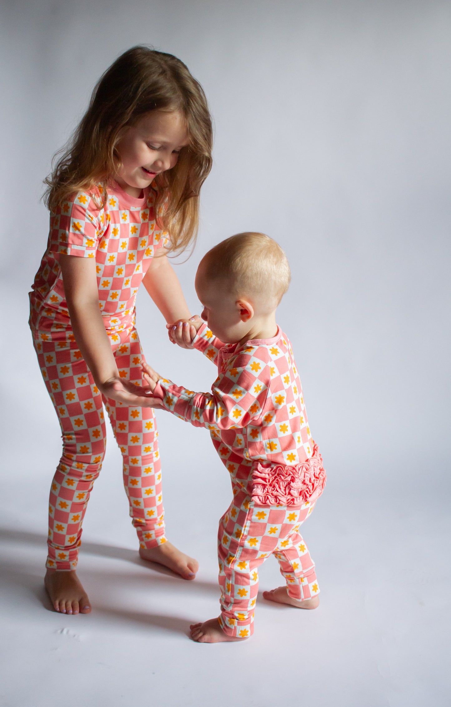 Petal Patchwork | Two-Piece Pajamas Set