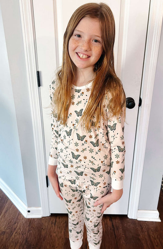 Flutter and Glide | Two-Piece Pajama Set
