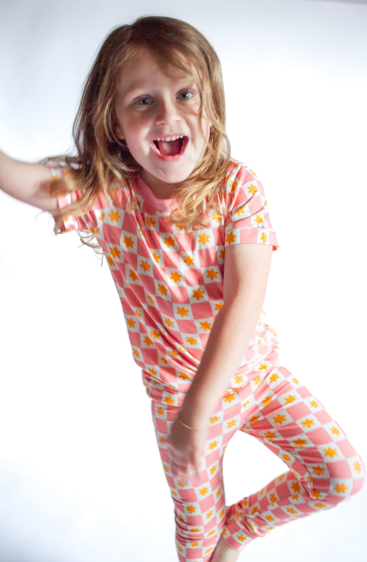 Petal Patchwork | Two-Piece Pajamas Set