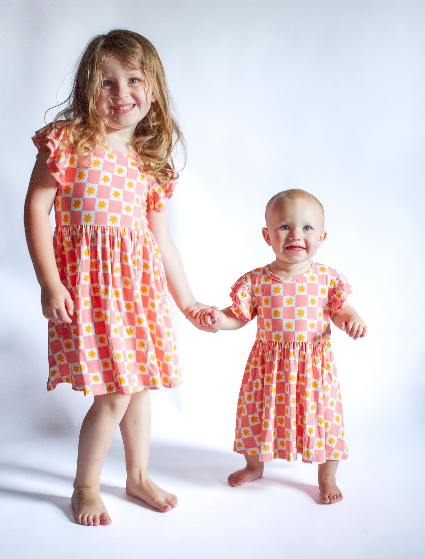 Petal Patchwork | Dress W/ Shorts Set
