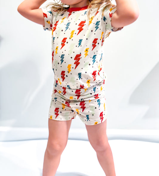 Retro Voltage | Two-Piece Shorts Set