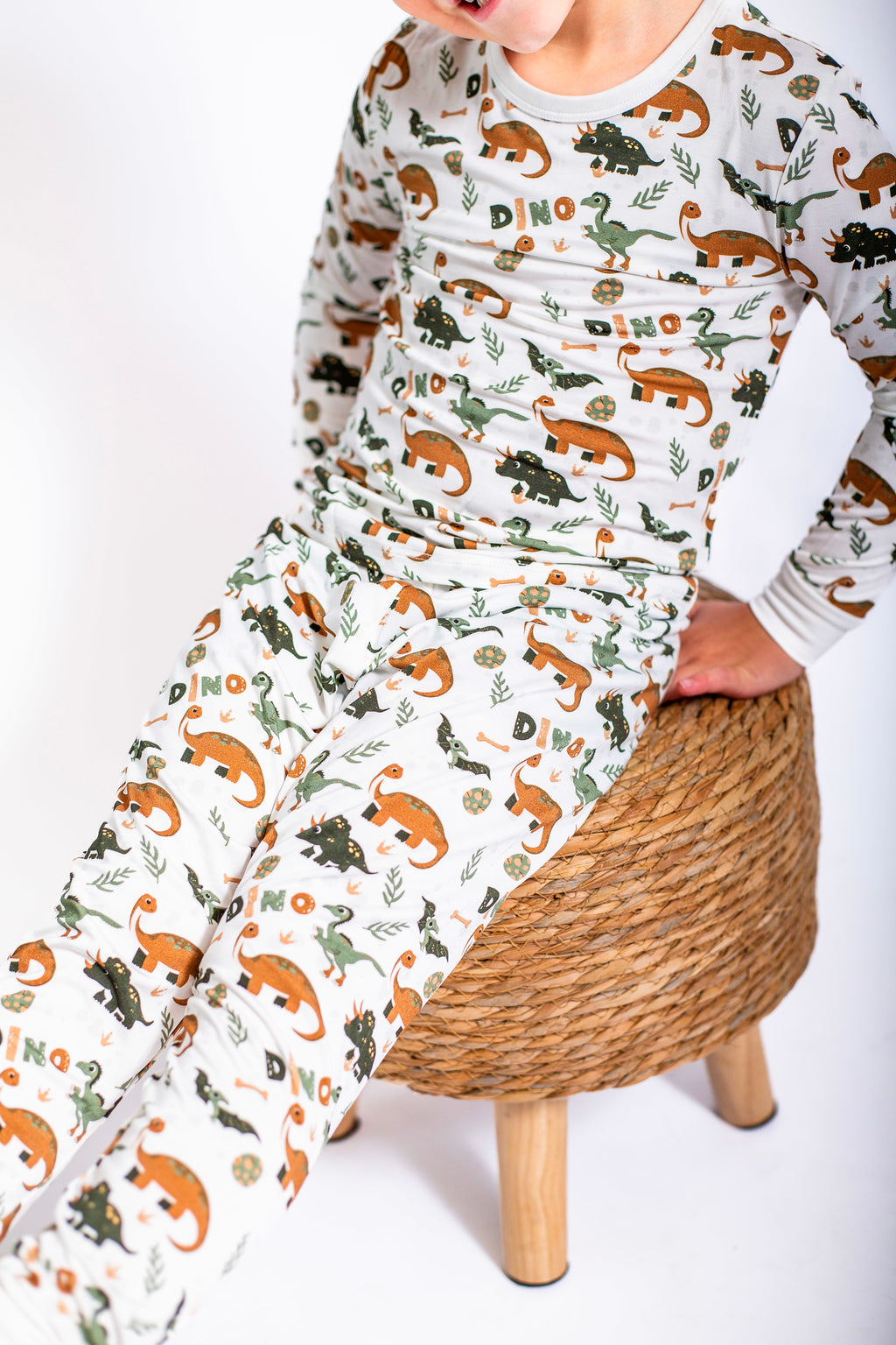 Dino Slumber | Two-Piece Pajama Set