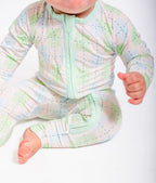 Snuggle Squares (Green/Blue) | Romper Zippie