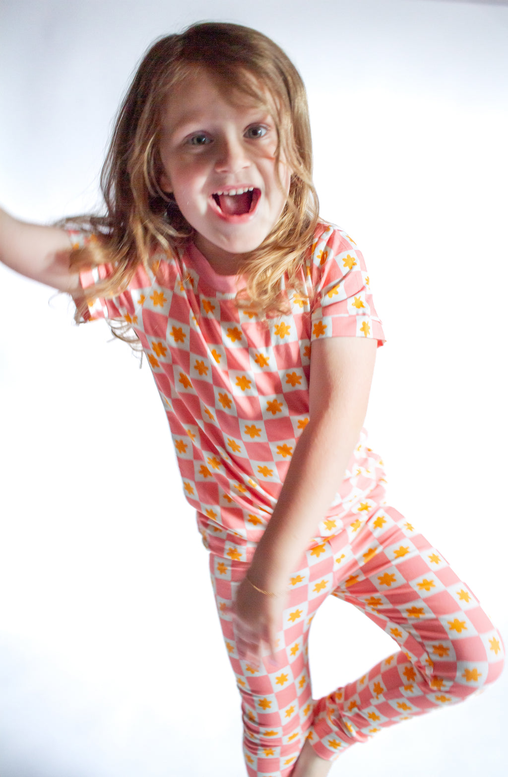 Petal Patchwork | Two-Piece Pajamas Set