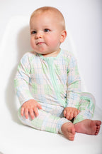 Snuggle Squares (Green/Blue) | Romper Zippie