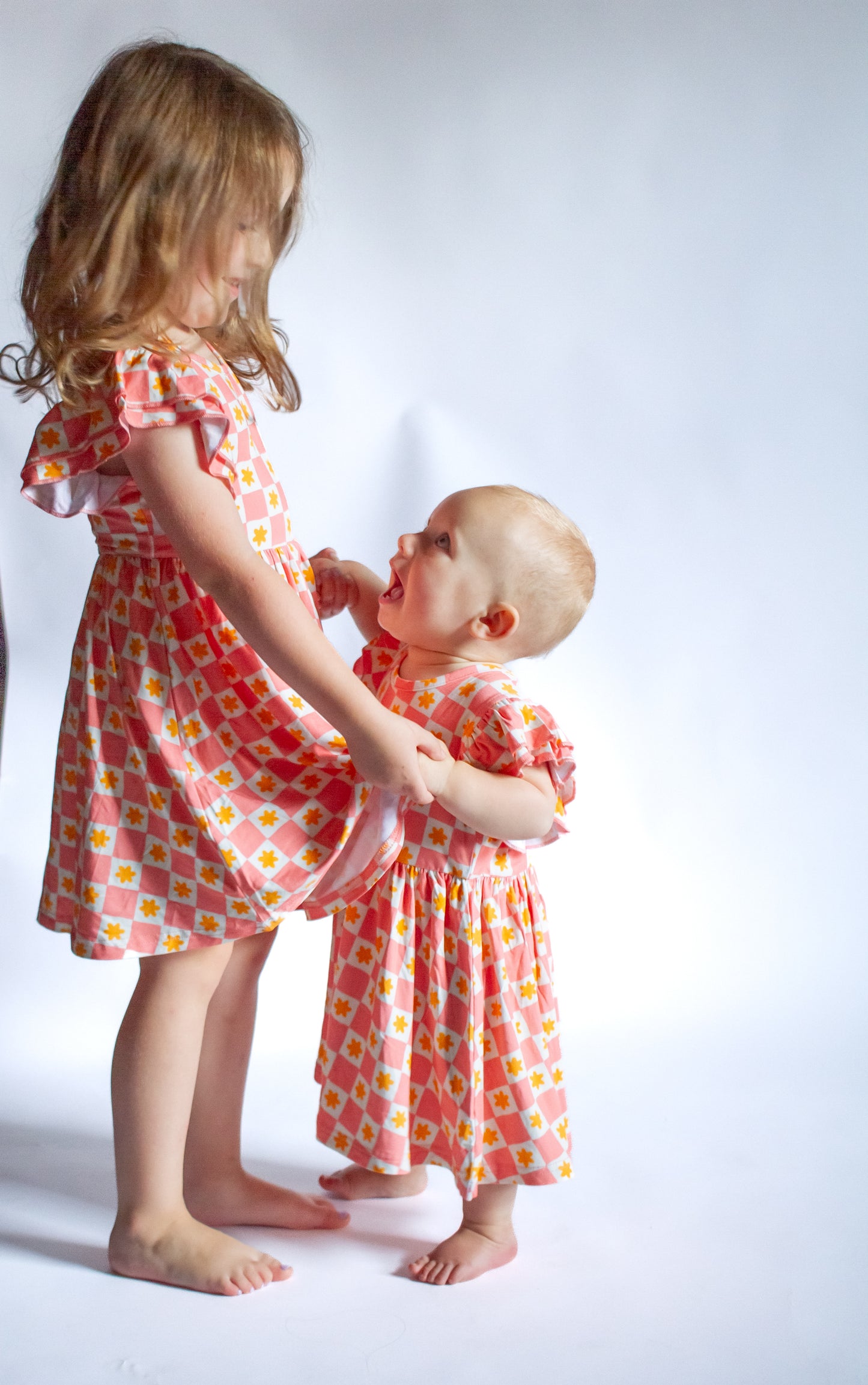 Petal Patchwork | Dress W/ Shorts Set
